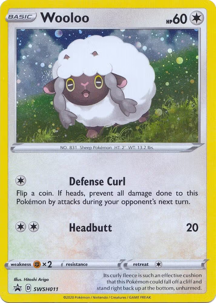 Wooloo - SWSH011 (SWSH011), Sword & Shield Promo Cards — Pokémon card price