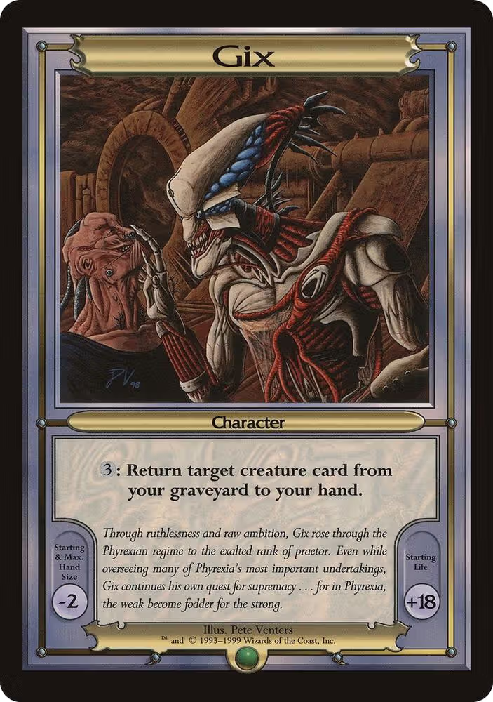 Gix (Oversize), Vanguard — Magic card price
