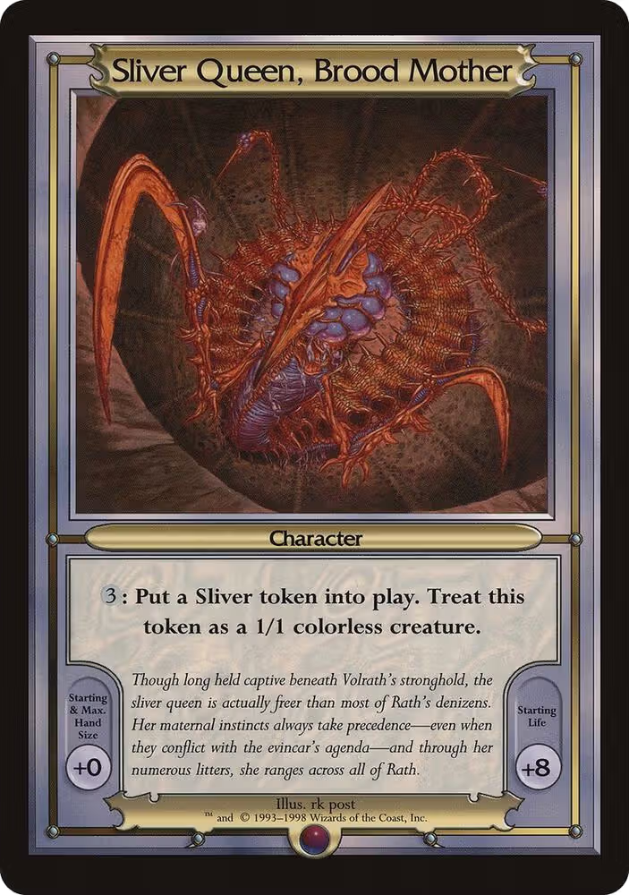Sliver Queen, Brood Mother (Oversize), Vanguard — Magic card price