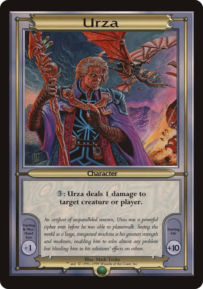 Urza (Oversize), Vanguard — Magic card price