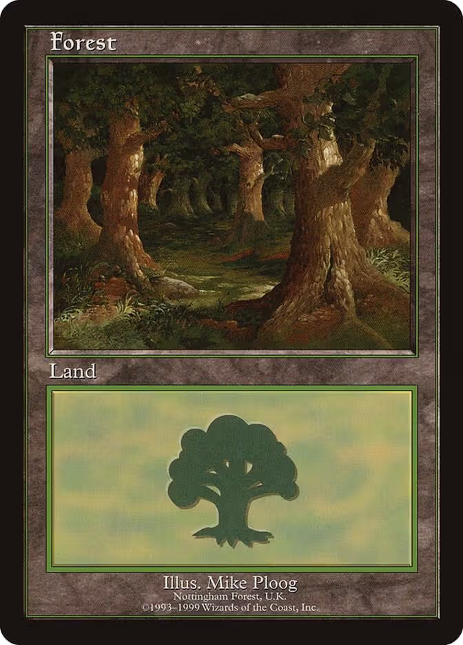 Forest - Nottingham (11), European Lands — Magic card price