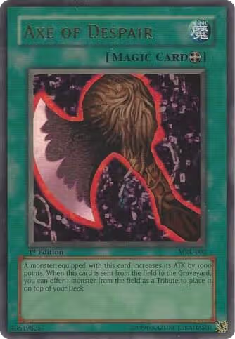 Axe of Despair (MRL-002), Magic Ruler — Yu-Gi-Oh! card price