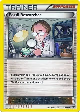Fossil Researcher - 92/111 (Cosmos Holo) (092/111), Miscellaneous Cards & Products — Pokémon card price