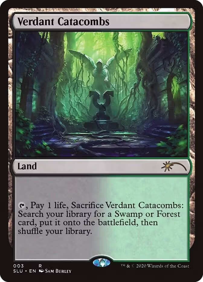 Verdant Catacombs (3), Secret Lair Series — Magic card price