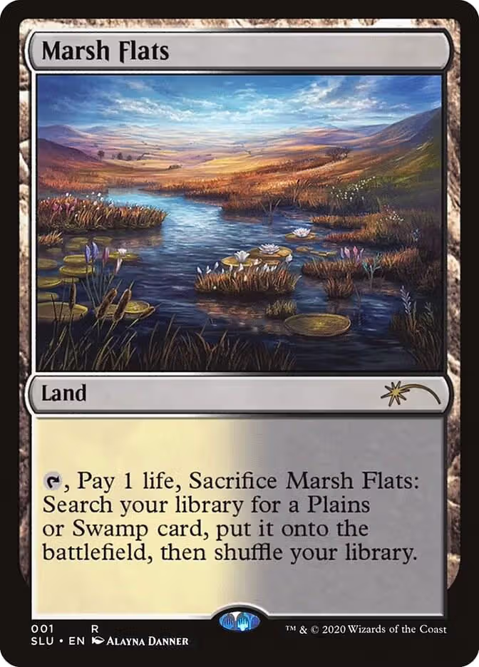 Marsh Flats (1), Secret Lair Series — Magic card price