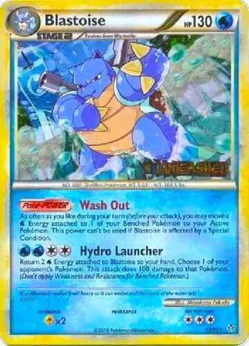 Blastoise - 13/95 (Prerelease) (13/95), HGSS Promos — Pokémon card price