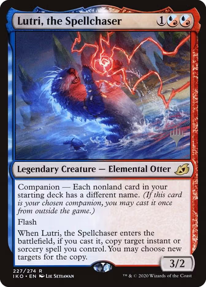 Lutri, the Spellchaser (227), Promo Pack: Ikoria — Magic card price