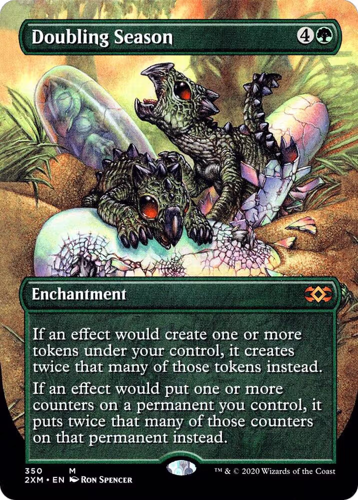 Doubling Season (Borderless) (350), Double Masters — Magic card price