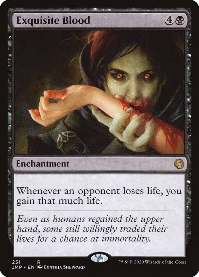Exquisite Blood (231), Jumpstart — Magic card price
