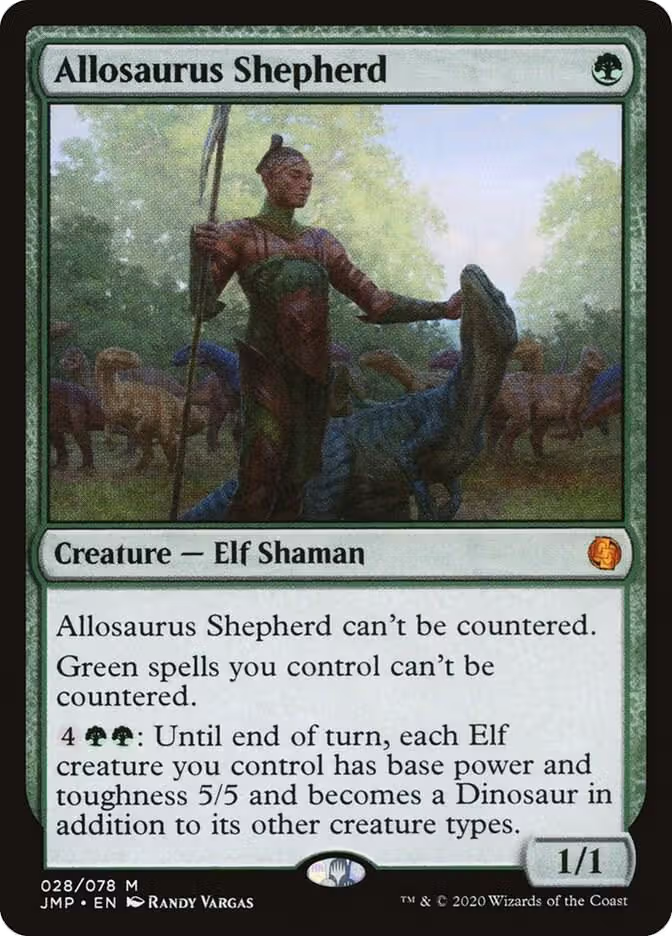 Allosaurus Shepherd (28), Jumpstart — Magic card price