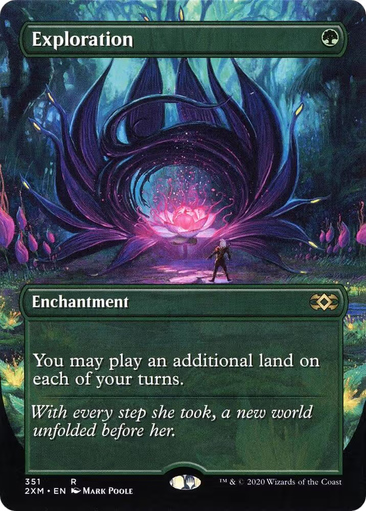 Exploration (Borderless) (351), Double Masters — Magic card price
