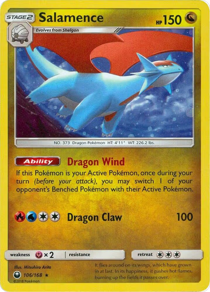 Salamence - 106/168 (Cosmos Holo) (106/168), Miscellaneous Cards & Products — Pokémon card price