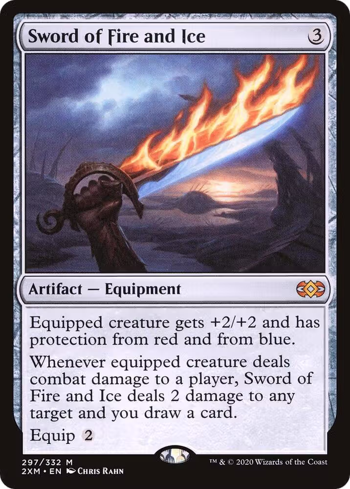 Sword of Fire and Ice (297), Double Masters — Magic card price