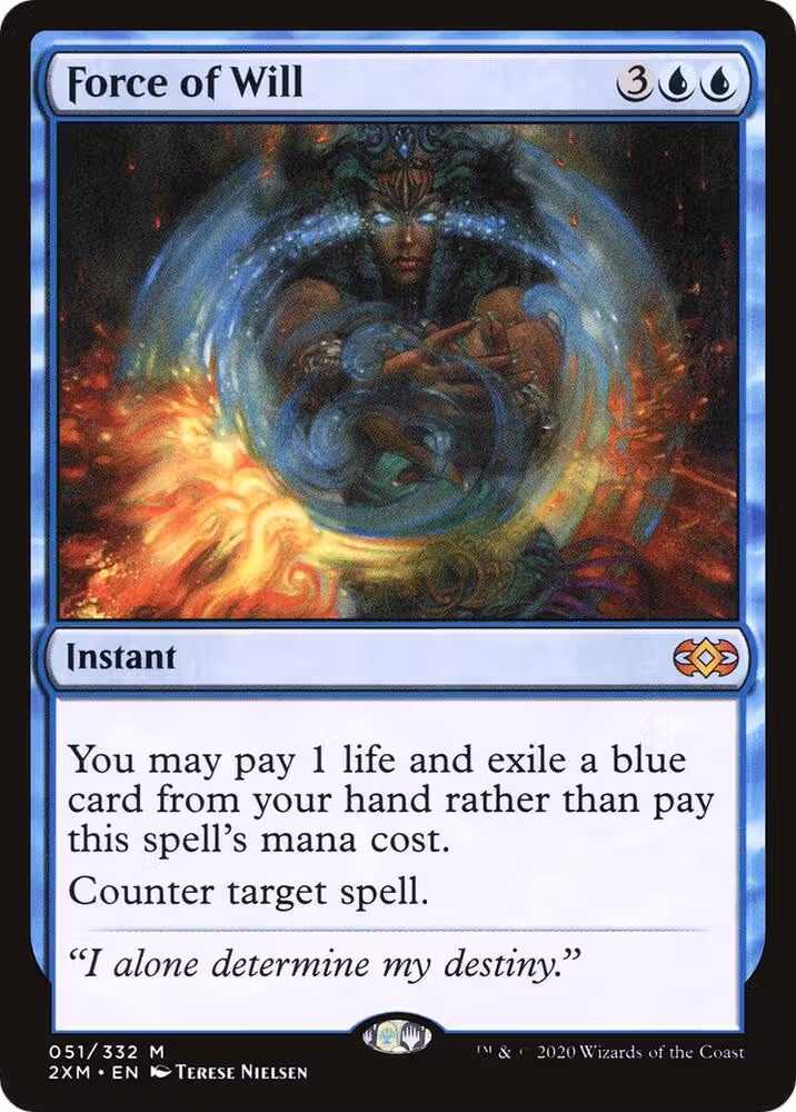 Force of Will (51), Double Masters — Magic card price