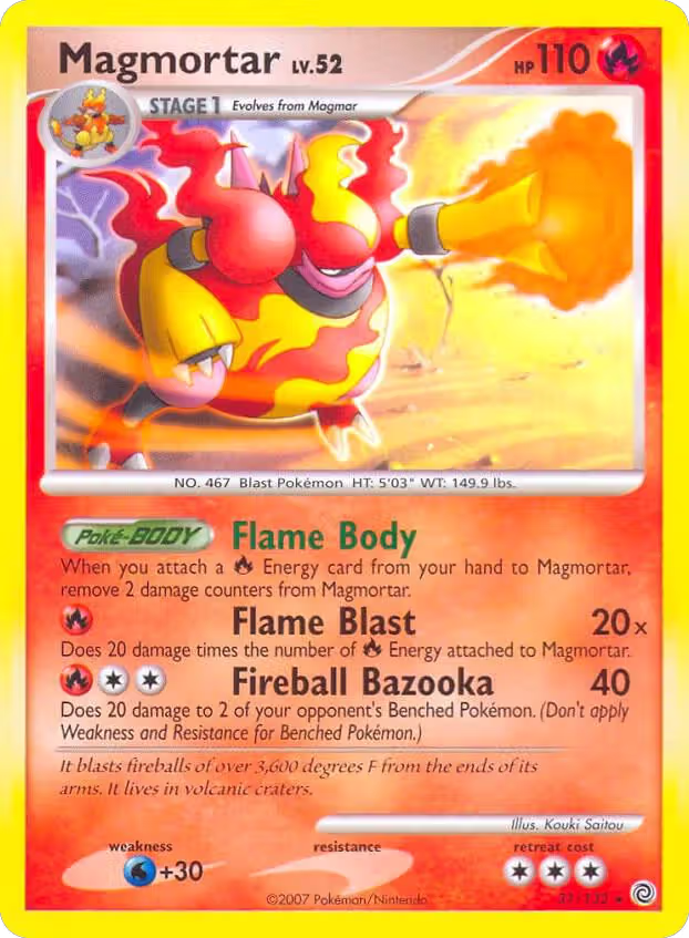 Magmortar - 31/132 (Secret Wonders) (031/132), Deck Exclusives — Pokémon card price
