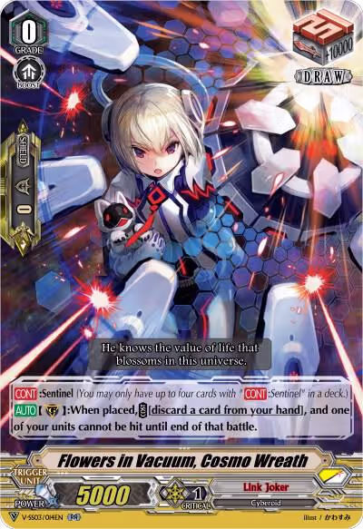 Flowers in Vacuum, Cosmo Wreath (V-SS03/014EN), V-SS03: Festival Collection — Vanguard card price