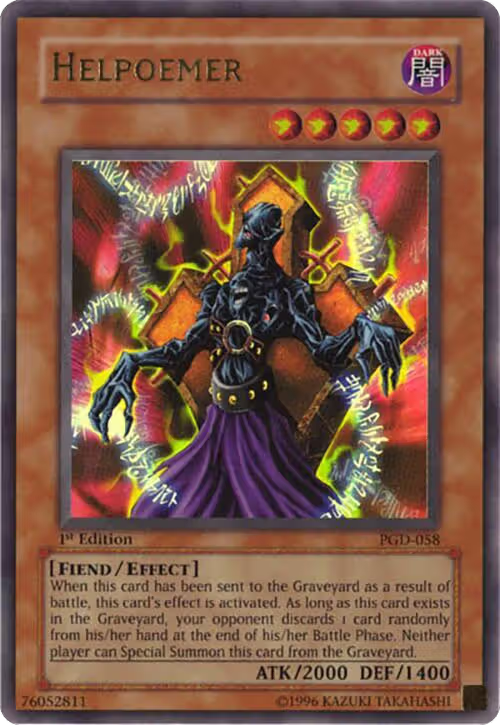 Helpoemer (PGD-058), Pharaonic Guardian — Yu-Gi-Oh! card price