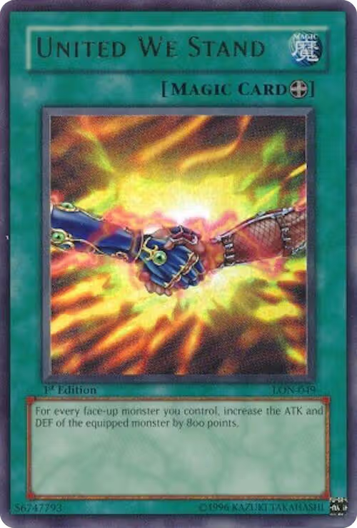 United We Stand (LON-049), Labyrinth of Nightmare — Yu-Gi-Oh! card price