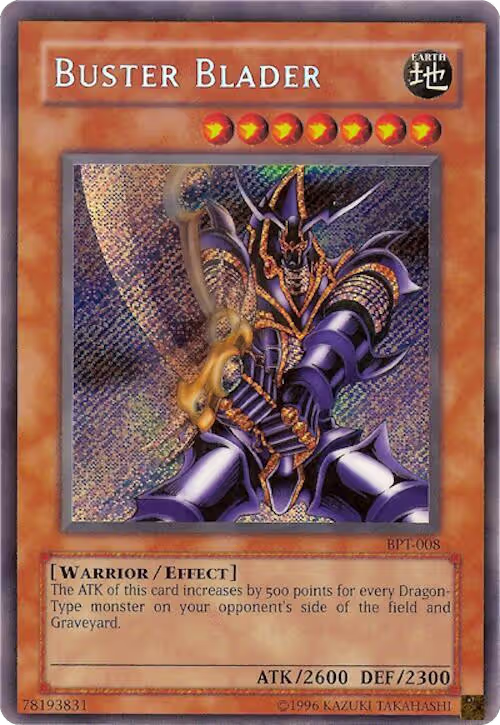 Buster Blader (BPT-008), 2003 Collectors Tin — Yu-Gi-Oh! card price