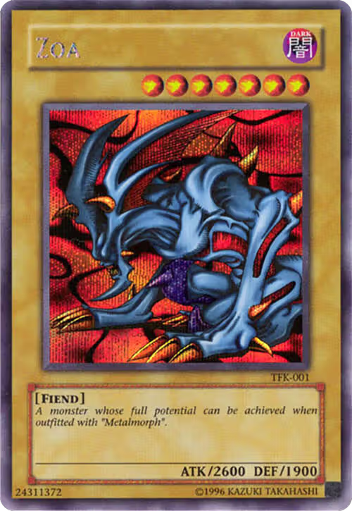 Zoa (TFK-001), The Falsebound Kingdom — Yu-Gi-Oh! card price