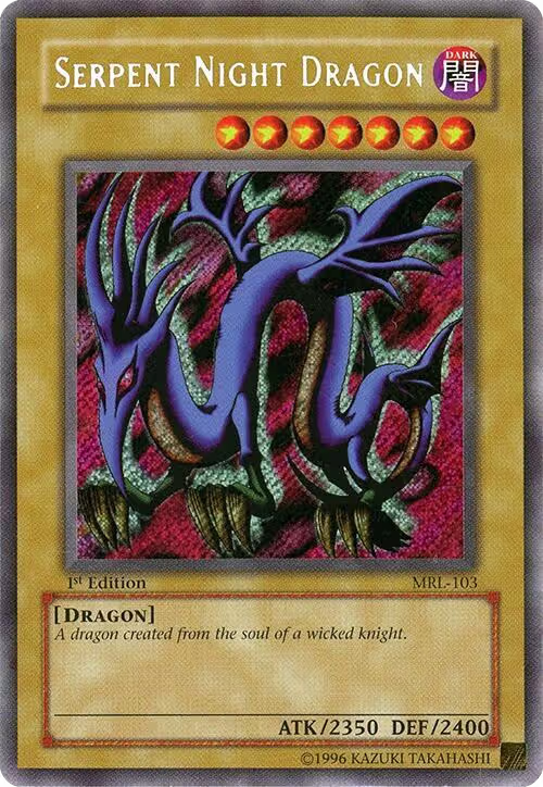 Serpent Night Dragon (MRL-103), Magic Ruler — Yu-Gi-Oh! card price