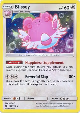 Blissey - 153/214 (Cosmos Holo) (153/214), Miscellaneous Cards & Products — Pokémon card price