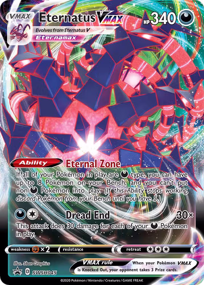 Eternatus VMAX - SWSH045 (SWSH045), Sword & Shield Promo Cards — Pokémon card price