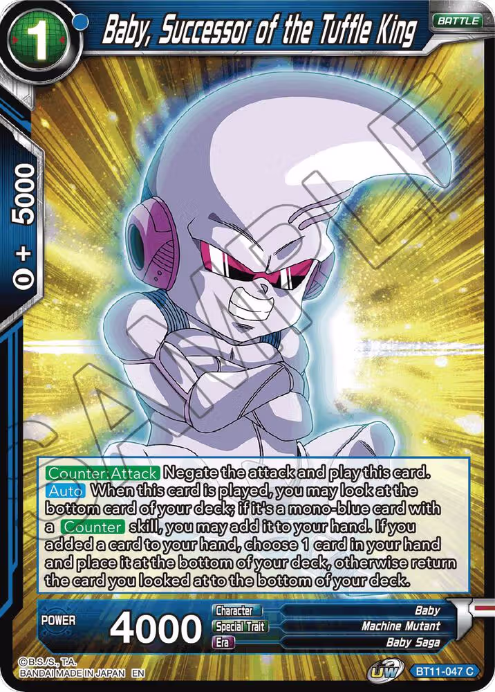 Baby, Successor of the Tuffle King (BT11-047), Vermilion Bloodline — DB Super card price