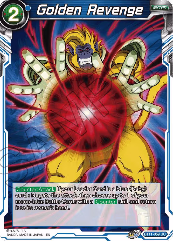 Golden Revenge (BT11-059), Vermilion Bloodline — DB Super card price