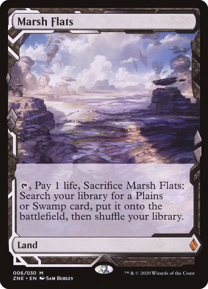 Marsh Flats (6), Zendikar Rising Expeditions — Magic card price