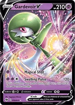 Gardevoir V (16/73), Champion's Path — Pokémon card price