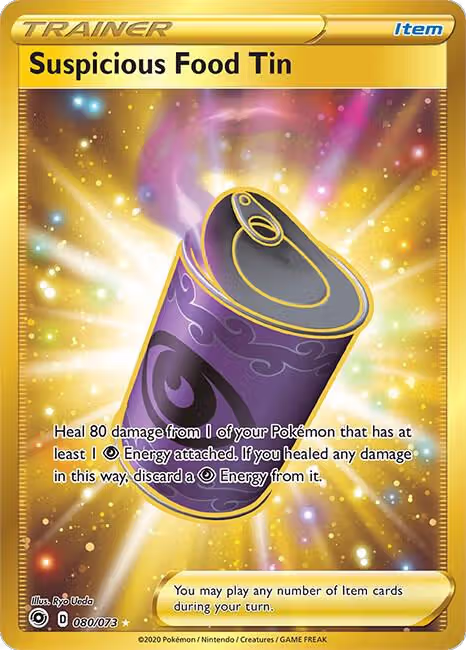 Suspicious Food Tin (Secret) (80/73), Champion's Path — Pokémon card price