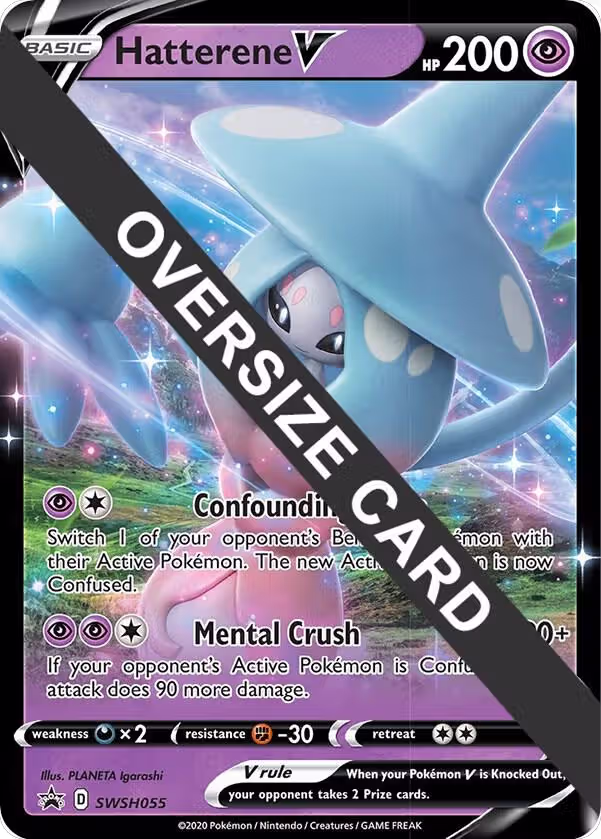 Hatterene V - SWSH055 (SWSH055), Jumbo Cards — Pokémon card price