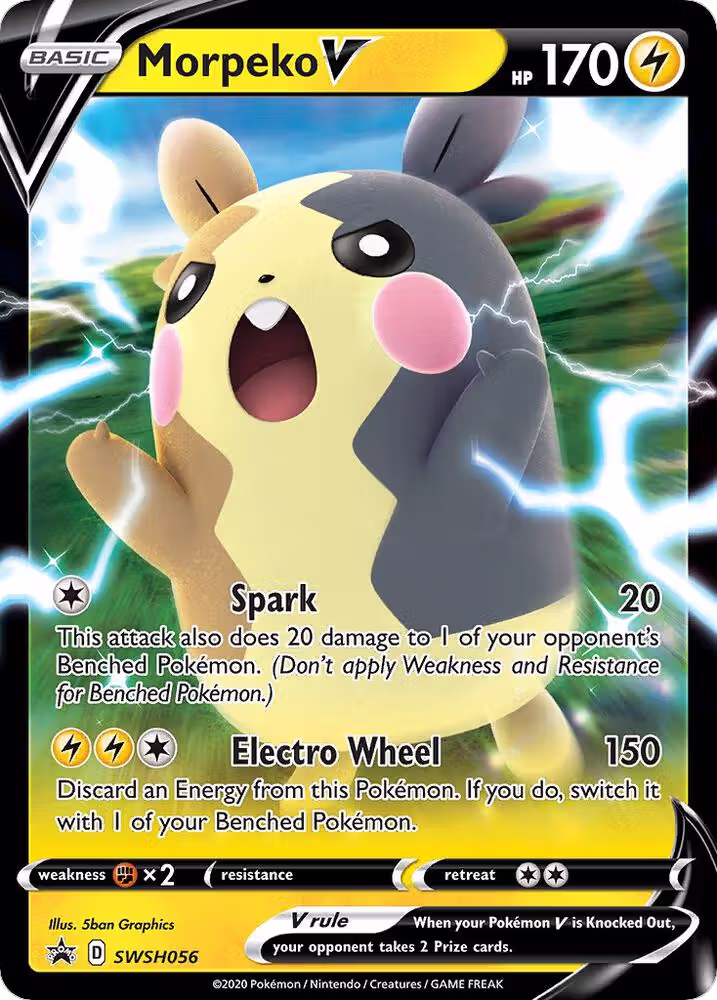 Morpeko V - SWSH056 (SWSH056), Sword & Shield Promo Cards — Pokémon card price
