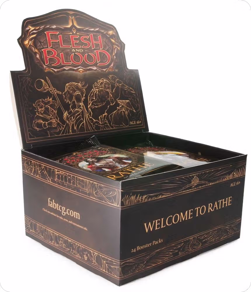 Welcome to Rathe Booster Box [1st Edition], Welcome to Rathe — Flesh & Blood sealed product price