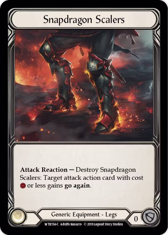 Snapdragon Scalers (WTR154), Welcome to Rathe — Flesh & Blood card price