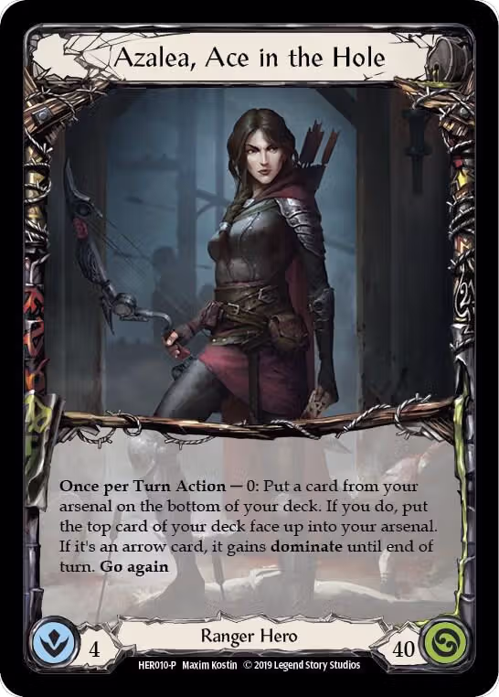Azalea, Ace in the Hole - HER010 (HER010), Flesh and Blood: Promo Cards — Flesh & Blood card price
