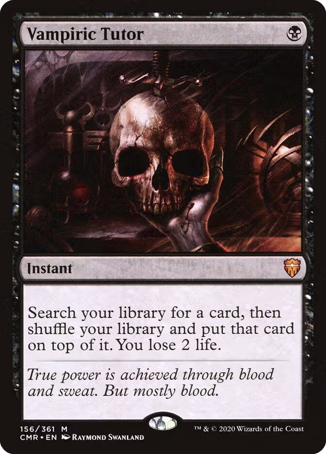 Vampiric Tutor (156), Commander Legends — Magic card price