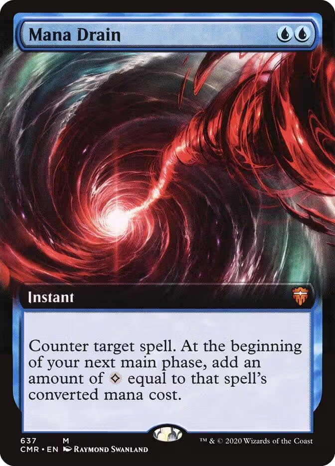 Mana Drain (Extended Art) (637), Commander Legends — Magic card price
