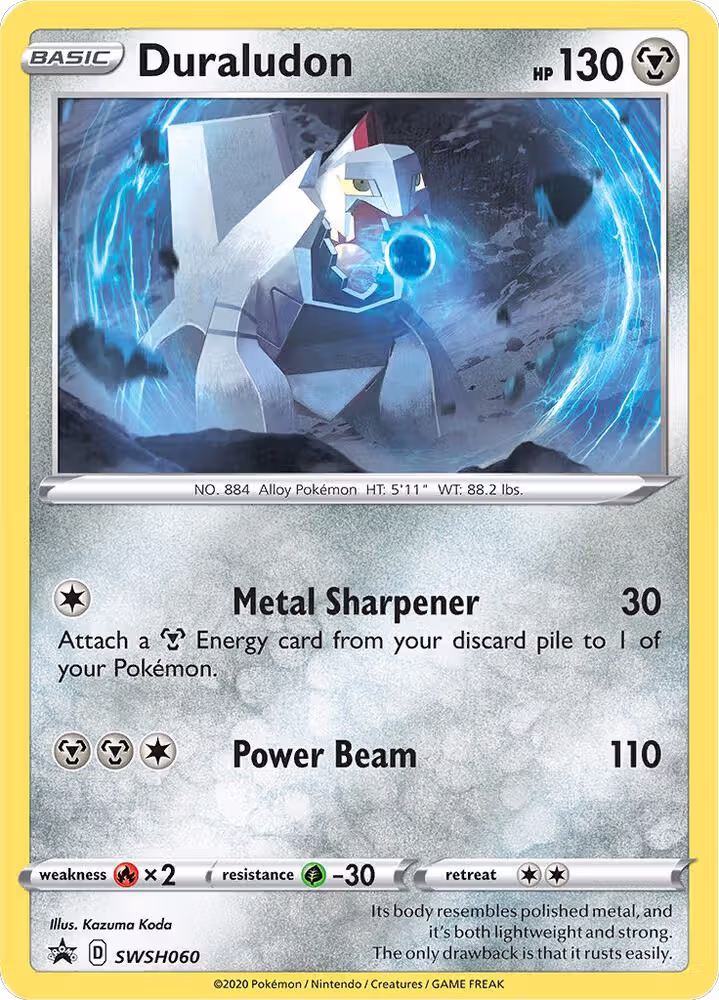 Duraludon - SWSH060 (SWSH060), Sword & Shield Promo Cards — Pokémon card price