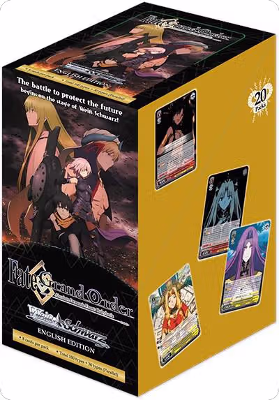Fate/Grand Order Absolute Demonic Front: Babylonia Booster Box, Fate/Grand Order Absolute Demonic Front: Babylonia — Weiß Schwarz sealed product price