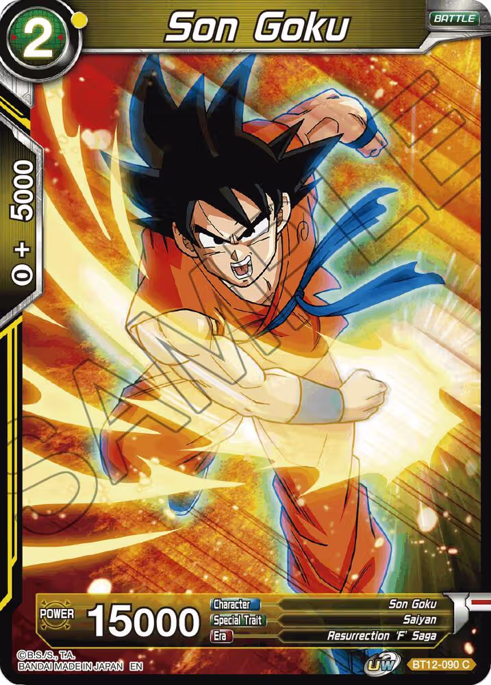 Son Goku (BT12-090), Vicious Rejuvenation — DB Super card price