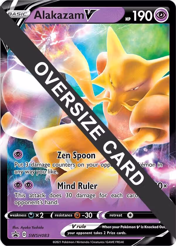 Alakazam V - SWSH083 (SWSH083), Jumbo Cards — Pokémon card price