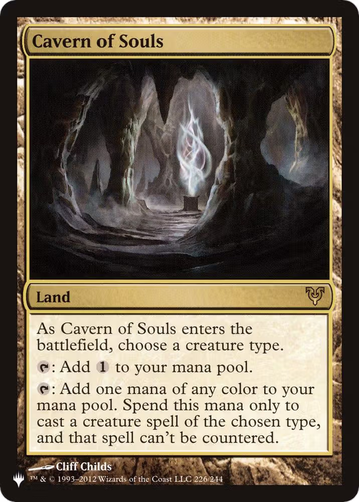 Cavern of Souls (226/244), The List Reprints — Magic card price