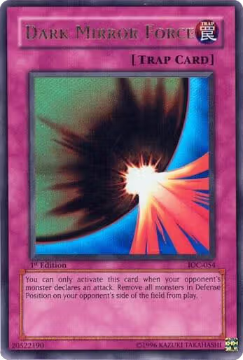 Dark Mirror Force (IOC-054), Invasion of Chaos — Yu-Gi-Oh! card price