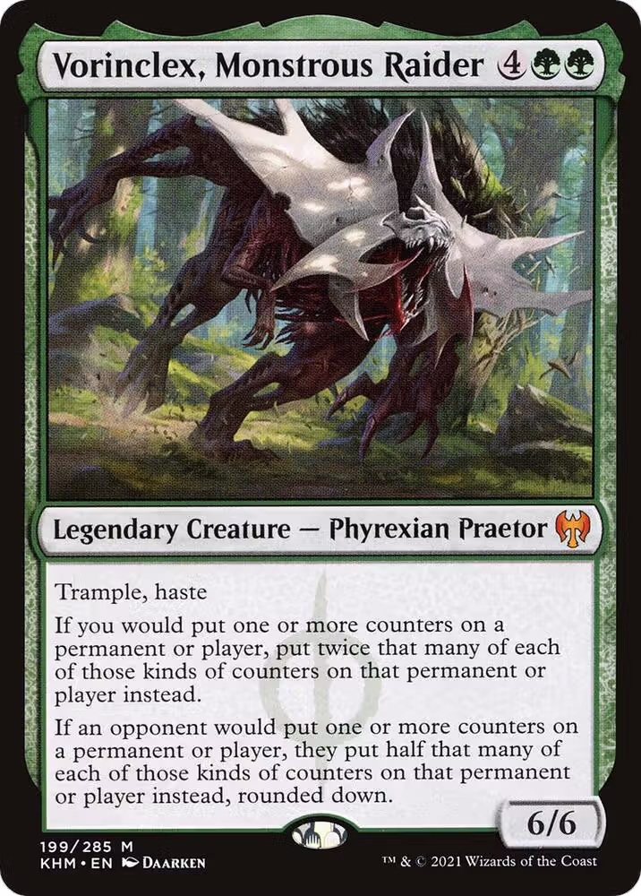 Vorinclex, Monstrous Raider (199), Kaldheim — Magic card price