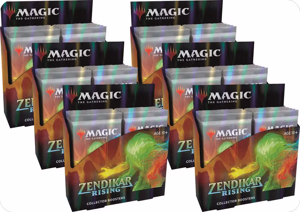 Zendikar Rising - Collector Booster Display Case, Zendikar Rising — Magic sealed product price