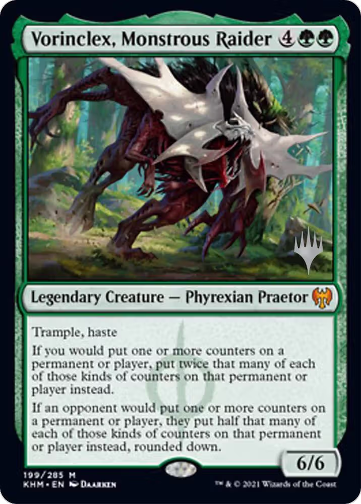 Vorinclex, Monstrous Raider (199), Promo Pack: Kaldheim — Magic card price