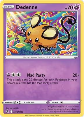 Dedenne - SWSH080 (SWSH080), Sword & Shield Promo Cards — Pokémon card price