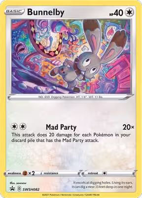 Bunnelby - SWSH082 (SWSH082), Sword & Shield Promo Cards — Pokémon card price